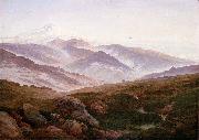 Caspar David Friedrich Giant Mountains oil painting